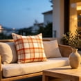 thumbnail image 5 of Fall Plaid Throw Pillow with Insert, Double-Sided Tartan Cushion for Sofa, Couch or Bed, 5 of 6