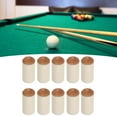 thumbnail image 1 of Embouts de Queue de Billard, 10 Pcs Embouts de Queue de Billard Robustes Compacts Légers pour Amateurs de Billard, 1 of 8
