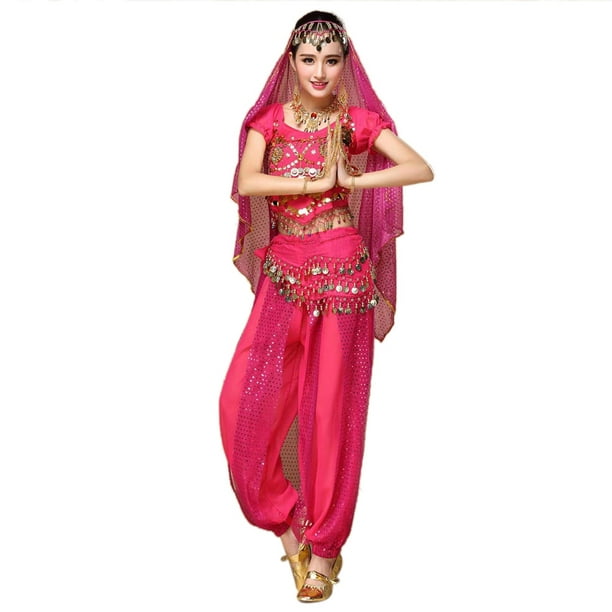 jovati Girls Dance Clothes Women Belly Dance Outfit Costume India