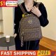 thumbnail image 2 of Mochila clásica a la moda para mujer, bolso escolar de cuero, Vintage, para compras diarias Fivean unisex, 2 of 2