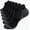 6 Pair Black, variant on Casual Ankle Socks Low Cut Athletic Socks , Size 7.5-10 Hiking and Sports , 6 Pairs Multi-Size Options for Running, Hiking and Sports , Short socks Thick Cushion 6 Pair Black