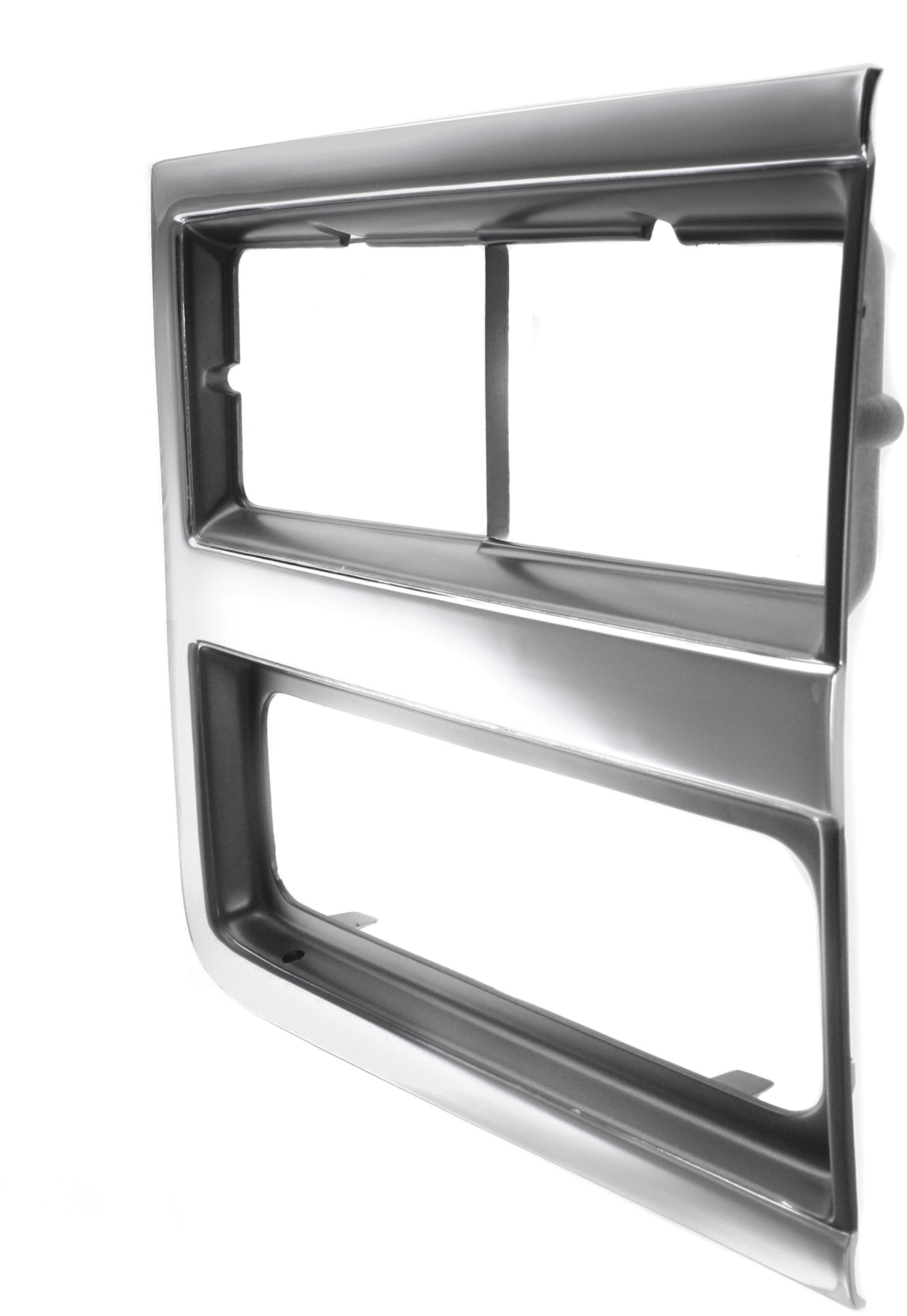 Replacement 6972 Headlight Door Compatible For 1989-1991 Chevrolet Blazer R1500 Suburban Right Passenger Chrome
