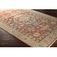 thumbnail image 2 of Hauteloom Brookeland Wool Living Room, Bedroom Area Rug - Traditional - Beige, Brick Red, Navy - 2' x 3', 2 of 10