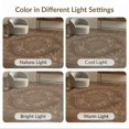 thumbnail image 7 of ODIKA 8'x10' Washable Area Rug Farmhouse Earthy Distressed Border Circle Cowboy Grain Vintage Playful for Living Room, Under Sectional, Family , Durable, Non-Slip, 7 of 7