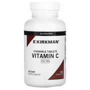 Kirkman Labs Chewable Vitamin C, 250 mg, 250 Tablets