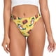 thumbnail image 1 of Balery Pineapples Sharks In Hawaiian Tangas de Algodón para Mujer con Estampado – Ropa Interior Sexy, Transpirable, G-string-X-Small, 1 of 6