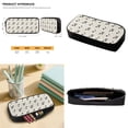 thumbnail image 7 of Kuiaobaty Musical Note Print Backpack Set with Lunch Bag for Kids Plaid Print Backpack and Pencil Case with Zipper Reusable Insulated Lunch Box and Pencil Pouch for School Camping, 7 of 7