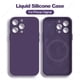thumbnail image 2 of Fundas magnéticas de silicona líquida originales For iPhone, funda movil For Magsafe iPhone 15, 14, 13, 11, 12 Pro Max Plus, accesorios de cubierta a prueba de golpes, 2 of 5