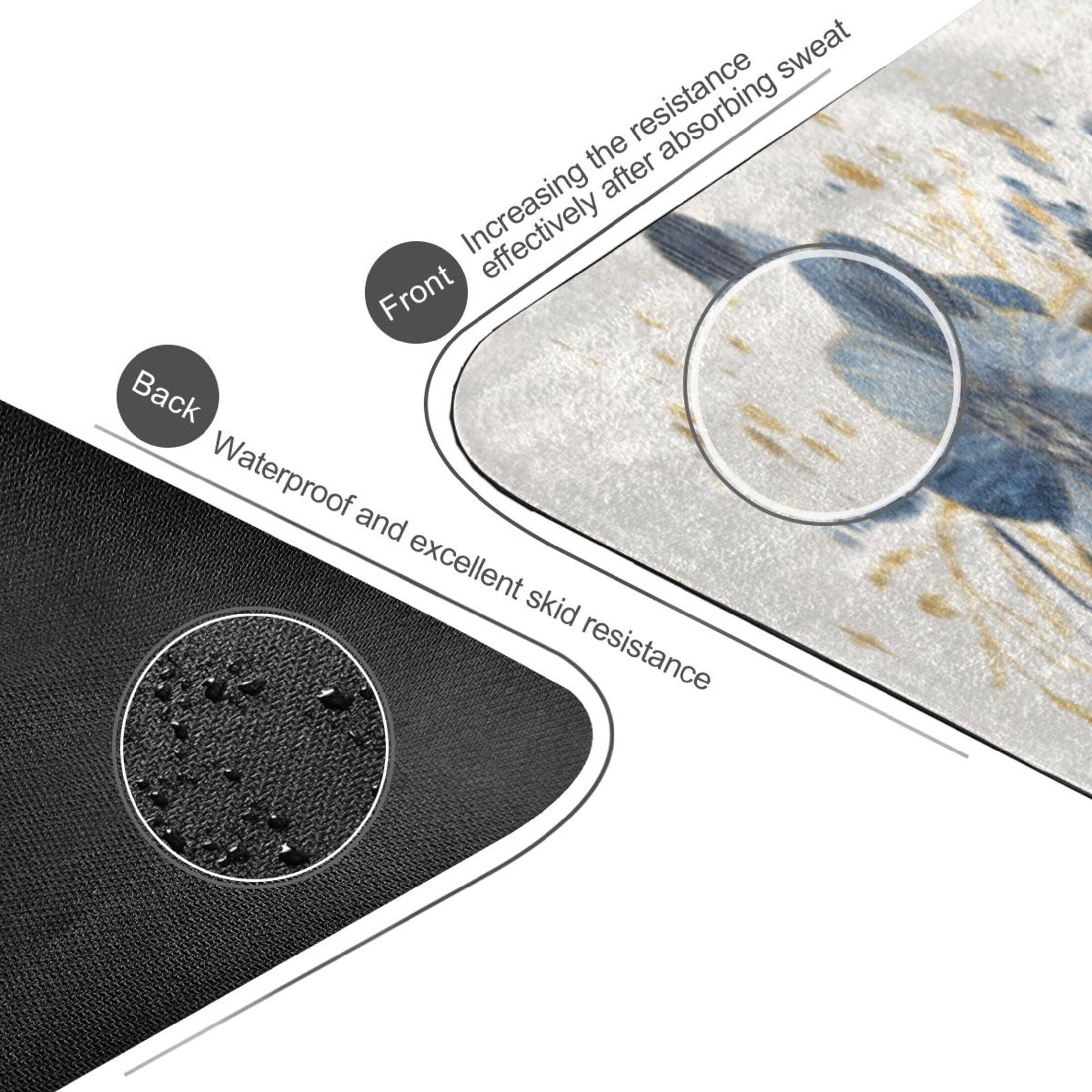 BZSMCE Yoga Mat Women Fitness Mat Lunar Bloom Altar Pattern