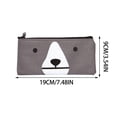 thumbnail image 3 of Boovnll Pencil Pouch, Large Capacity Multifunction Fashion Cartoon Pattern Pencil Bag Student Large-Capacity Stationery Storage Bag Examination Storage Bag Pencil Box for School Office, Pencil Case, 3 of 5