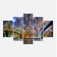 thumbnail image 2 of Manhattan in Memory of September 11 - Cityscape Canvas Print, 2 of 3