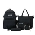 thumbnail image 4 of Gyujnb School Backpack, Durable Nylon Backpack for Students Large Capacity School Bookbag with 5 Piece Set Lightweight Water Travel Daypack, Backpack for School, 4 of 4