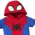 thumbnail image 2 of Vestido con gorro estampado Marvel Spiderman, 2 of 4