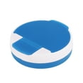 thumbnail image 6 of Unique Bargains 1 Pc 4 Grids Circular Rotating Pill Case Durable for Travel Blue, 6 of 6