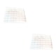thumbnail image 1 of Molde de Domino de resina Matsuzay Silicona Rosa Roja 03 2Conjunto, 1 of 6