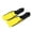 Yellow, variant on ZPAQI Diving Fins Adults Children Swimming Fins Beginner Swimming Training Equipment