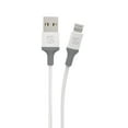 thumbnail image 1 of Scosche i34WG-SP Strikeline USB-A to Mfi Certified Lightning Charge & Sync Cable 4-ft. White, 1 of 5