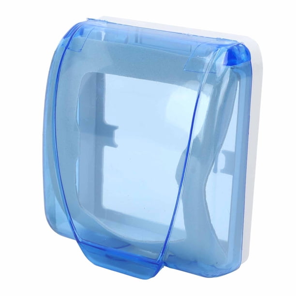 Caja Impermeable Universal 86 Tipo Enchufe Caja Impermeable Caja De Protección Del Interruptor De Pared Transparente Para Azul