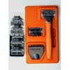 Harry's Men's Razor Set with 6 Razor Blades Bright Orange
