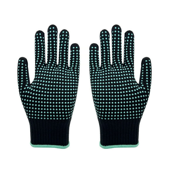High Temperature Resistant Cooking Mitts Gloves Suitable for Children and Adults Baking Grilling with Waterproof Feature