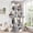 Light Grey, variant on Globlazer 74 Inch Cat Tree for Large Cats, Heavy Duty Cat Tree Tower for Multi-Cat Household, 2 Condos, 2 Hammocks, Sisal Scratching Posts, Sturdy Multi-Level Activity Center, F74G, Dark Grey