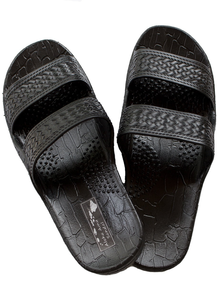 walmart black sandals