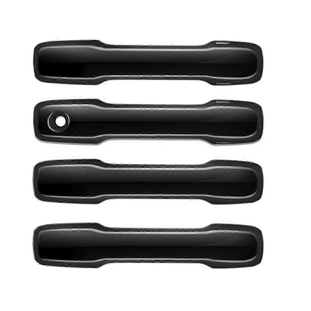Exquisite Car Door Handle Cover for 2024 Car Outside Handle Cover Trim Car Interior Accessories Gloss Black