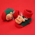 thumbnail image 6 of Christmas Baby Socks Toddler Boys Girls Children's Socks Soft Sole Non Slip Toddler Shoes Socks Princess Socks, 6 of 7