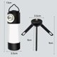 thumbnail image 3 of Mini faro linterna 2000mAh 5 modos LED tienda de campaña luz (negro + blanco), 3 of 4