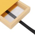 thumbnail image 5 of 2pcs Fake Nails Display Organizer Set Clear Film Oxidation Resistance Jewelry Storage Case Kit Yellow, 5 of 5