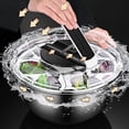 thumbnail image 3 of Vegetable Fruits Dryer Salad Spinner Lettuce Spinner Storage Tools, 3 of 5