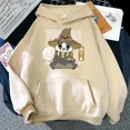 thumbnail image 3 of Cute Hufflepuff Anime Hoodie Men Harajuku Trend New Street Sportswear Hop Anime Hoodie Fall Casual Loose Men's Sweatshirt, 3 of 5