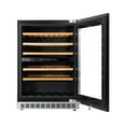 thumbnail image 2 of 24 in. Dual Zone 52-Wine Bottles Wine Cooler in Panel Ready, 2 of 6