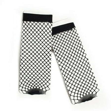 

LEAQU 1 Pair Net Socks Hollow Non-slip Elastic Women Ankle Fishnet Socks for Dancing
