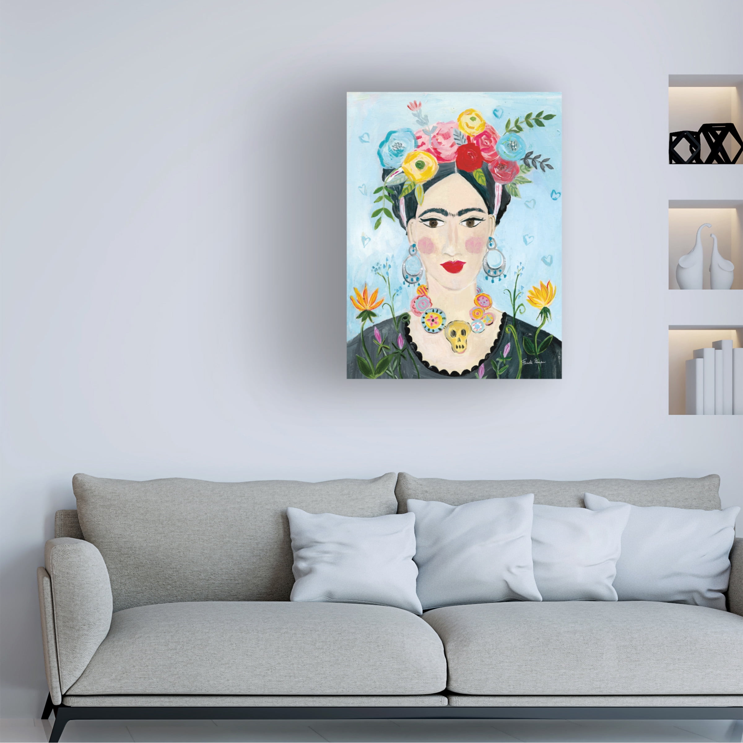 Mike Schick 'Laterally Speaking' Canvas Art