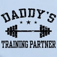 thumbnail image 2 of CafePress - Daddy's Training Partner Infant Bodysuit - Baby Light Bodysuit, Size Newborn - 24 Months, 2 of 4
