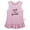 Pink Sleeveless Dresses, variant on Made To Sparkle Funny Dresses For Baby, Newborn Babies Skirts, Infant Princess Dress, 0-24M Kids Graphic Clothes (Gray Raglan Dresses, 0-6 Months)