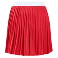 thumbnail image 5 of Women's WEAR by Erin Andrews  Red Philadelphia Phillies Pleated Skort, 5 of 6