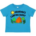 thumbnail image 3 of Inktastic Grandma's Camping Buddy Boys or Girls Toddler T-Shirt, 3 of 5