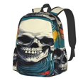 thumbnail image 1 of Disketp Modern Hip-Hop Skull Mochila Escolar de Gran Capacidad y Peso Ligero, Mochila de Viaje Ideal para Escuela, Trabajo y Uso Diario, Cómoda y con Estilo, 1 of 8