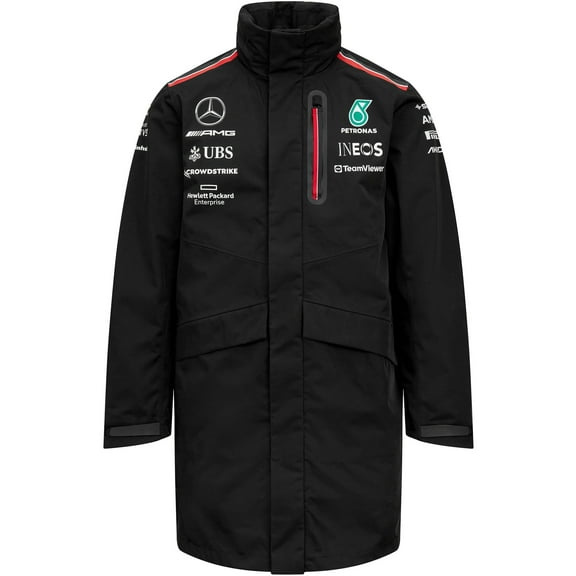 Mercedes AMG Petronas F1 Men's Team Rain Jacket
