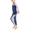thumbnail image 1 of Traje de neopreno para niños y niñas, traje de baño de neopreno de 2mm con cremallera frontal Azul oscuro XXL, 1 of 8