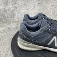thumbnail image 3 of New Balance Shoes Mens Size 10 D 990v5 Navy Blue Suede Lace Up Slip Resistant, 3 of 5
