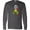 Grey, variant on Inktastic Autism Awareness Red Yellow Green Orange Blue Heart Ribbon Long Sleeve T-Shirt