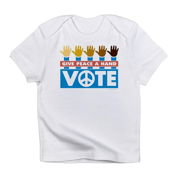 CafePress - Vote Peace Infant T Shirt - Infant T-Shirt