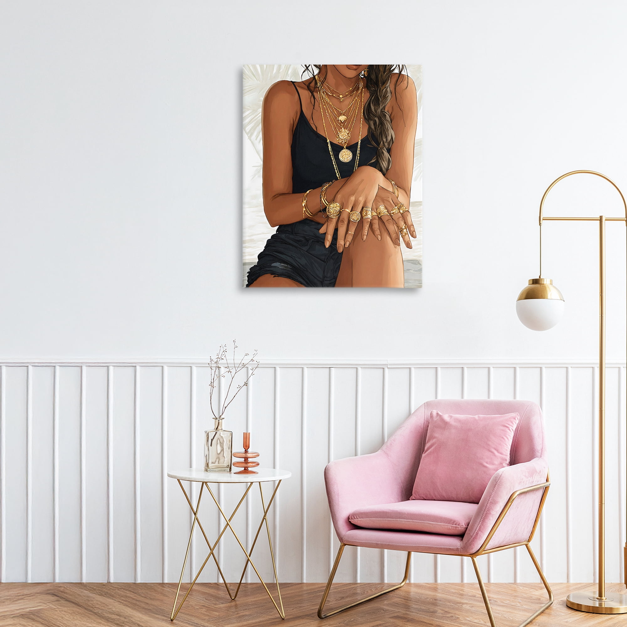 Stupell Industries All The Bling Adornments Canvas Wall Art, design by Franklyn Gregory