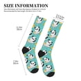 thumbnail image 4 of Pofeuu Panda Bathing Print Compression Socks for Women & Men Circulation - Best Support for Nurses,Running,Athletic,Sports, 4 of 7