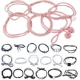 thumbnail image 5 of Fashionable Elastic Hair Ties for Women with Assorted Color Rubber Bands for Decoration 24pcs, 5 of 5