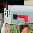 thumbnail image 3 of VERDANVERSE Mail Box Flag Easy Install Mailbox Flag Red Acrylic General Users Home Decoration 2Pcs, 3 of 8