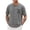 Dark Gray, variant on Men's Graphic T Shirt Short Sleeve Crewneck Casual Bamboo Leaf Print Tee Retro Summer Beach Tops